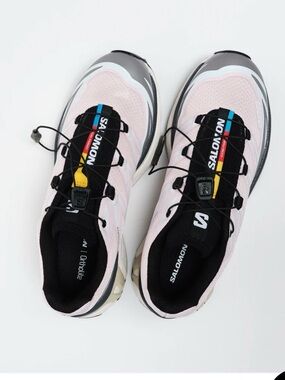 NEW! Salomon XT-6 - Cloudburst / Icy Pink / Tapioca - US 6M/7W Sneaker